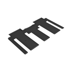 Kia Carnival Floor Mats - Rear - 3D MAXpider - Kagu R2 - Black - `22-`24 Kia Carnival Floor Mats - Rear - 3D MAXpider - Kagu R2 - Black - `22-`24